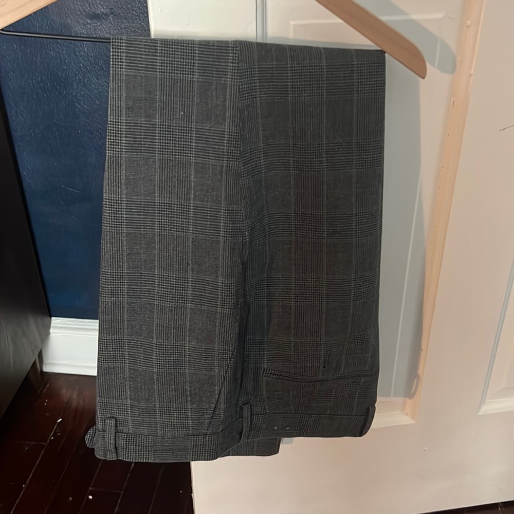 J. Crew Ludlow Slim Glen Plaid Dress Pant